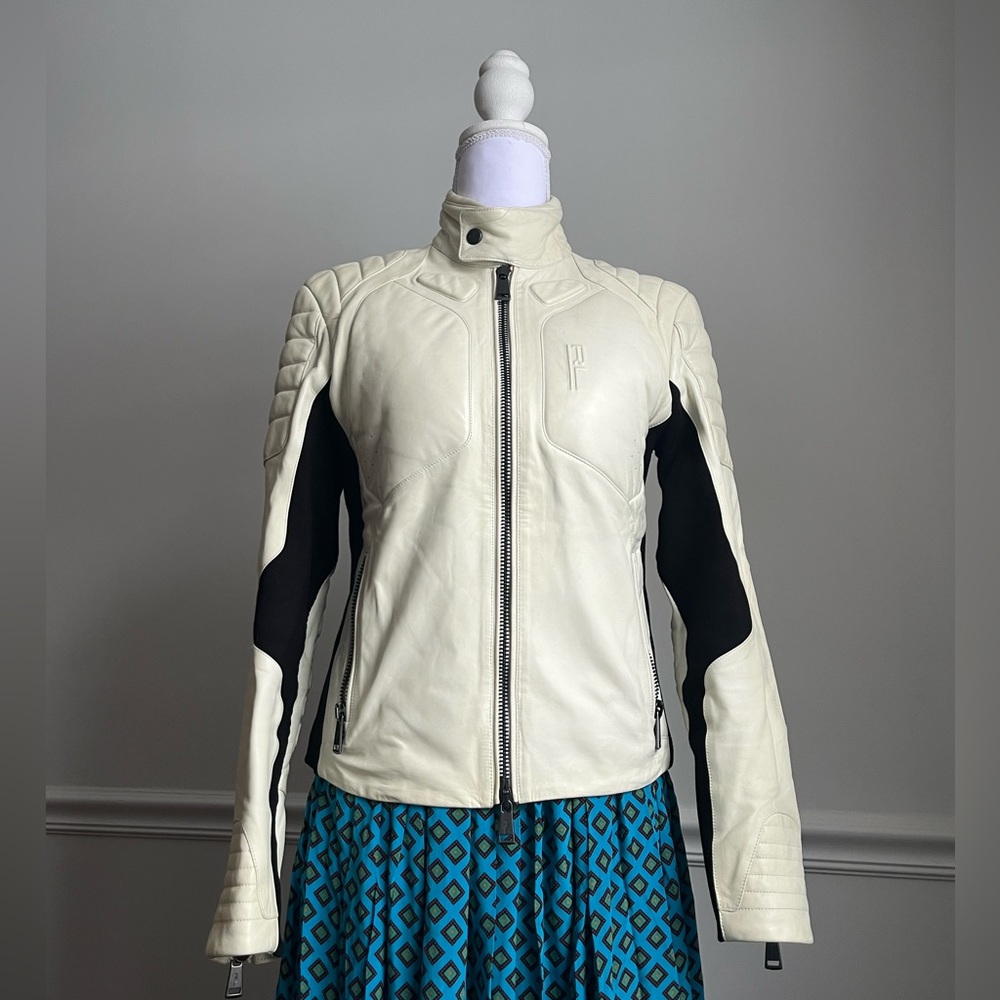 Ralph Lauren Purple Label Leather Jacket